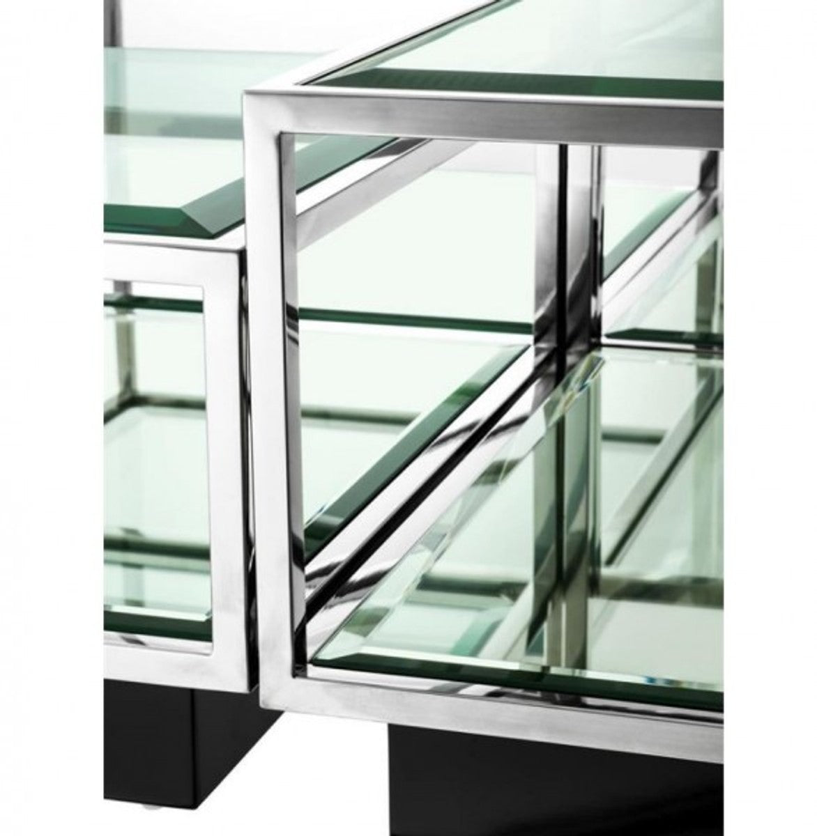 Art Deco Luxus Couchtisch 4er Set - Wohnzimmer Salon Tisch