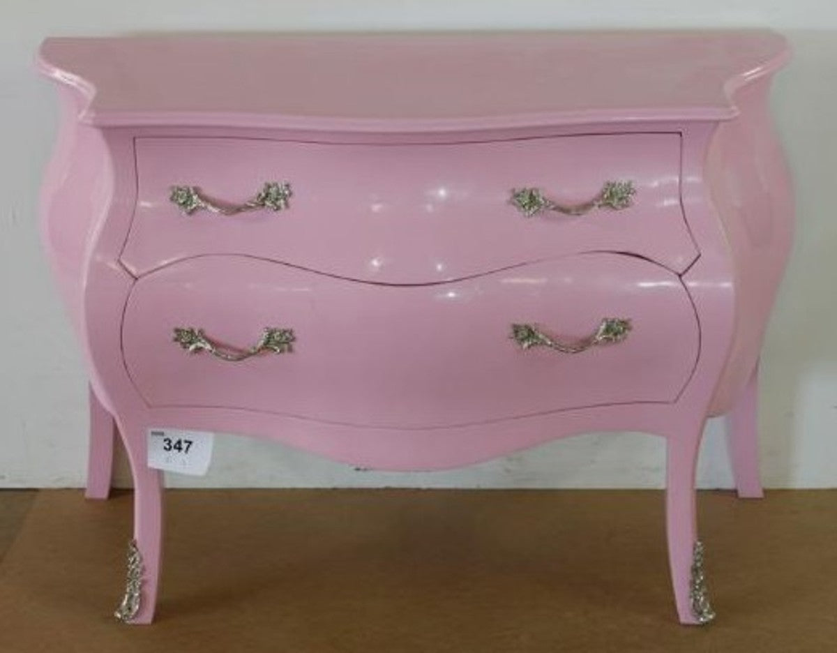 Barock Kommode Rosa 120 x 85 x 55 cm - Möbel