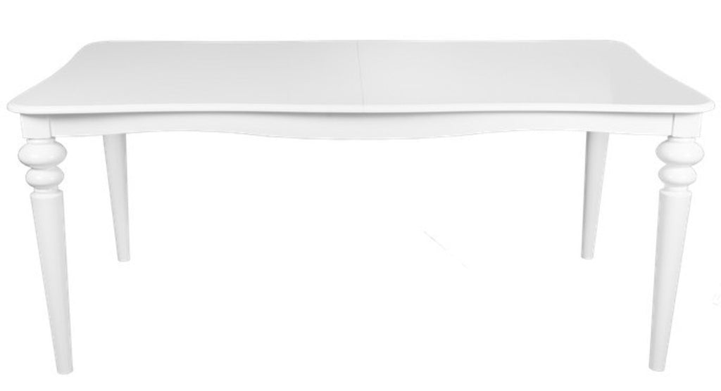 Barock Esstisch Weiss ausziehbar 180 - 230 cm - Tisch