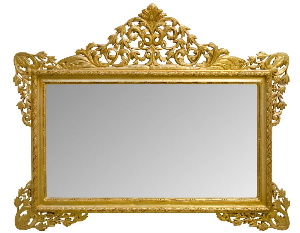 Antik Stil Wandspiegel Gold 190 x H. 155 cm - Limited Edition