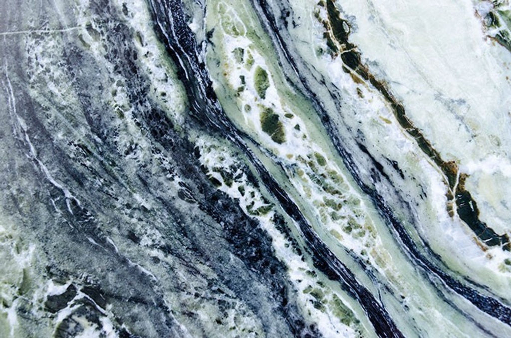 Art Deco Beistelltisch Gold Metall / Marmor 65 x 65 cm- Jugendstil Tisch - Möbel Blumentisch