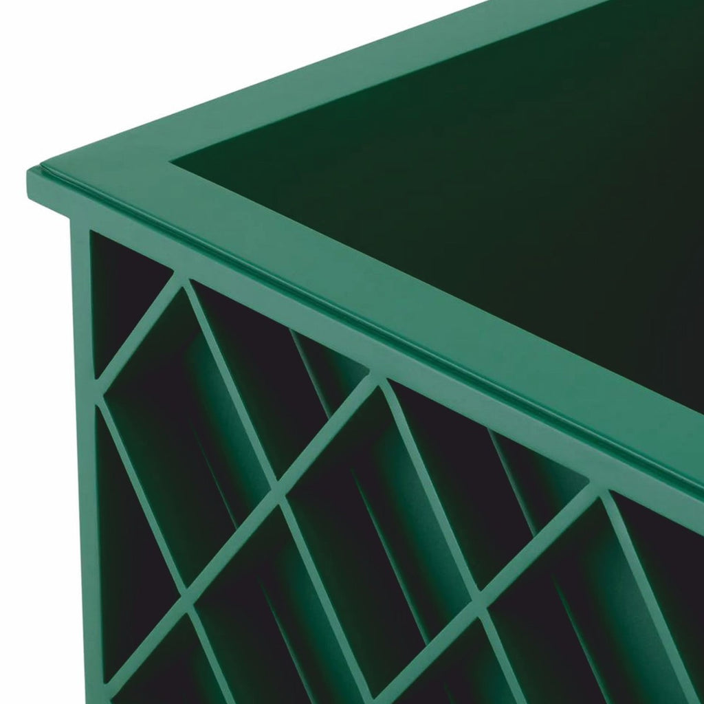 Luxus Blumentopf Grün 76 x 76 x H. 69 cm - Garten Deko