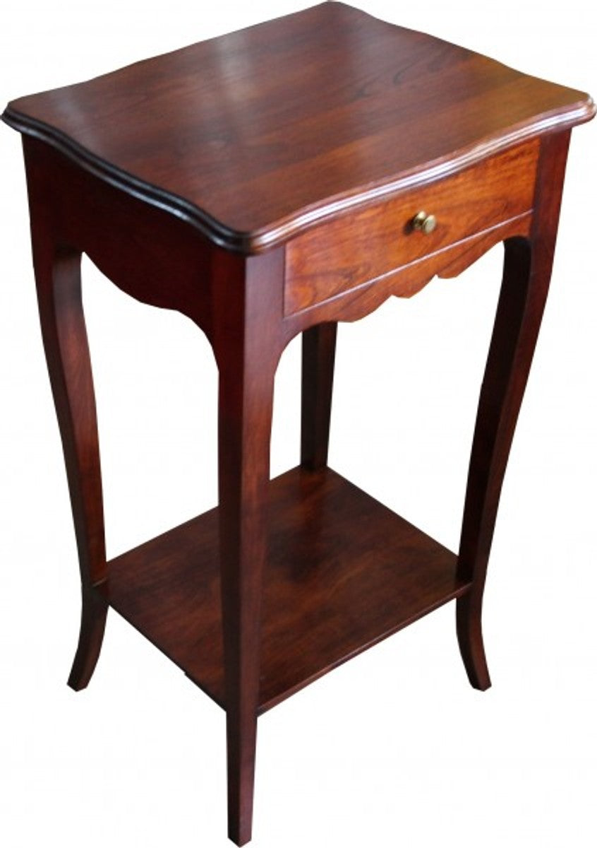 Barock Kommode mit Schubladen - Nachtschrank Antik Stil - Barock Telefontisch