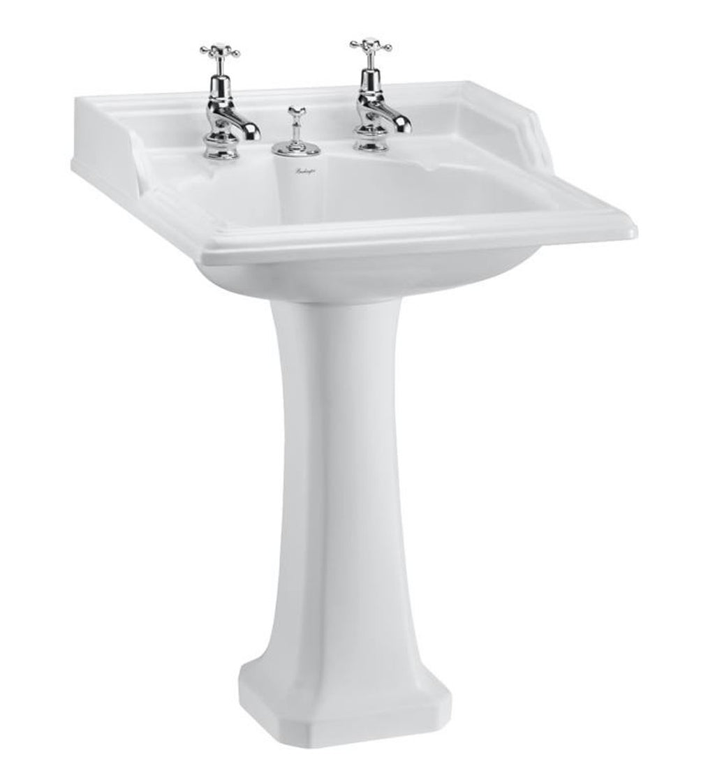 Art Deco Waschbecken mit 2 Hahnlöchern - Hotel Restaurant Möbel